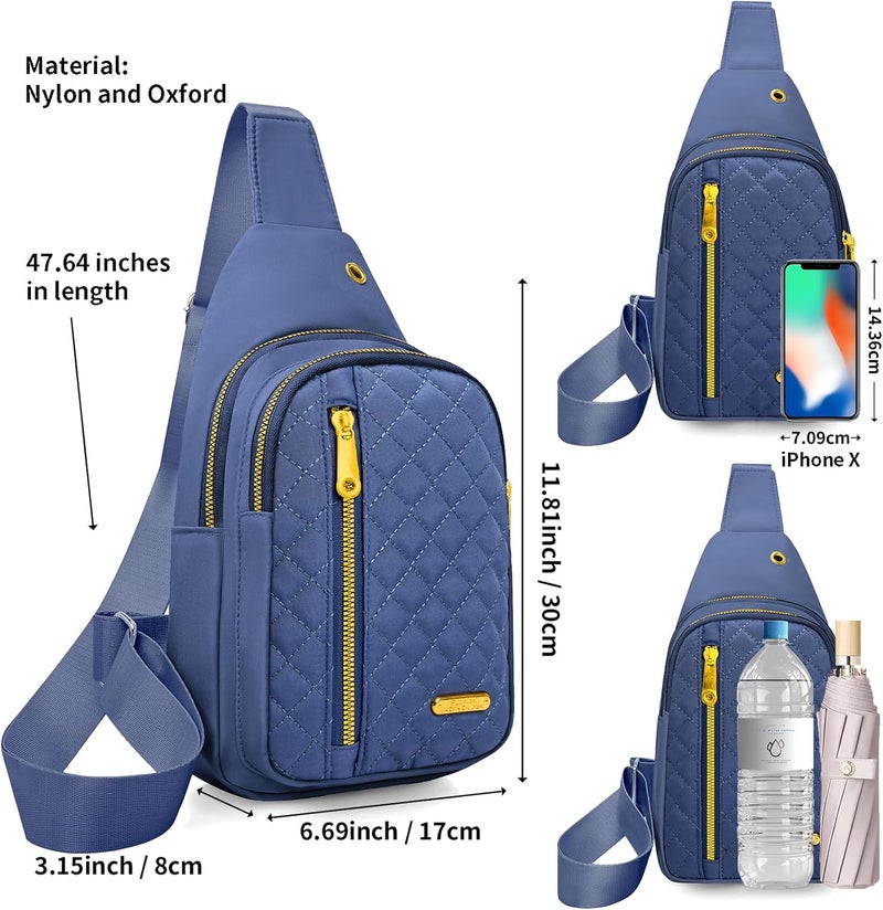 Aisijimo Store Small Sling Bag For Women Men Casual Crossbody Sling Backpack | Small, Casual, Crossbody, Small, Casual, Crossbody - Image 2